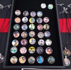Necklace Keychain Pin Button Comic Handmade FanArt